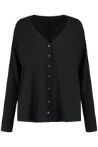 LEEZZA vest ERIKA zwart