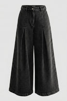 LUUKAA black denim broek RAINE