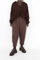SORT AARHUS baggy broek AALUM