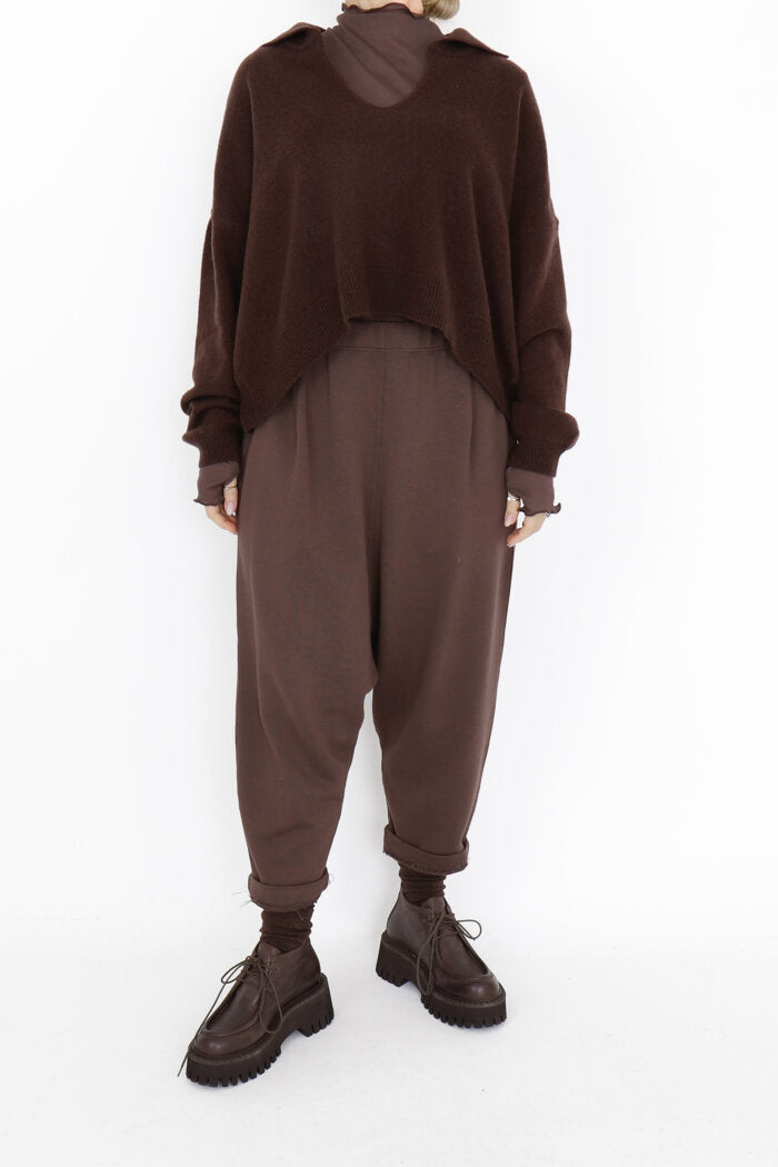 SORT AARHUS baggy broek AALUM