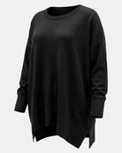 SORT AARHUS oversized pullover CLAY