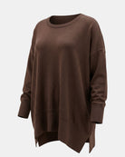 SORT AARHUS oversized pullover CLAY